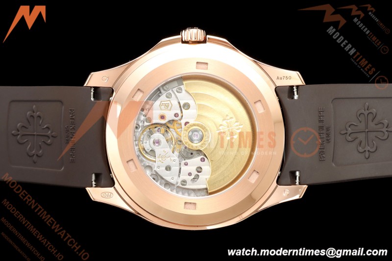 Patek Philippe - Aquanaut 40mm 5167R Gain Weight RG/RU Brn/Num DDF DD330