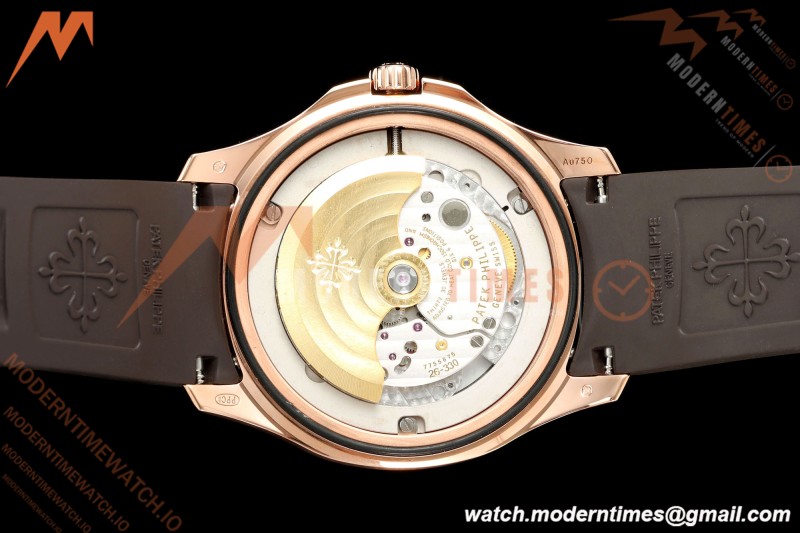Patek Philippe - Aquanaut 40mm 5167R Gain Weight RG/RU Brn/Num DDF DD330