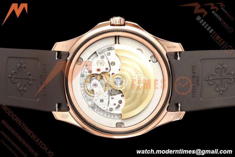 Patek Philippe - Aquanaut 40mm 5167R Gain Weight RG/RU Brn/Num DDF DD330