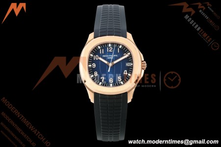 Patek Philippe - Aquanaut 40mm 5167R Gain Weight RG/RU Blu/Num DDF DD324
