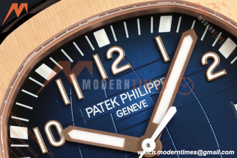Patek Philippe - Aquanaut 40mm 5167R Gain Weight RG/RU Blu/Num DDF DD324