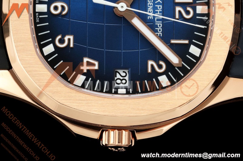 Patek Philippe - Aquanaut 40mm 5167R Gain Weight RG/RU Blu/Num DDF DD324