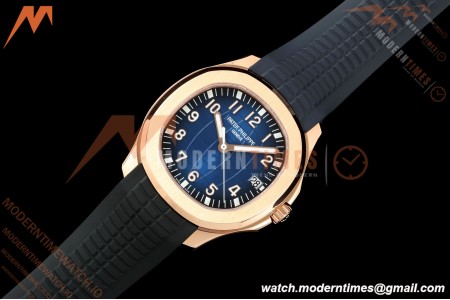 Patek Philippe - Aquanaut 40mm 5167R Gain Weight RG/RU Blu/Num DDF DD324