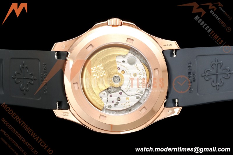 Patek Philippe - Aquanaut 40mm 5167R Gain Weight RG/RU Blu/Num DDF DD324