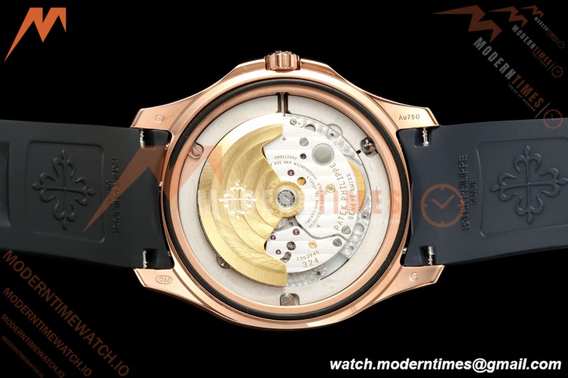 Patek Philippe - Aquanaut 40mm 5167R Gain Weight RG/RU Blu/Num DDF DD324