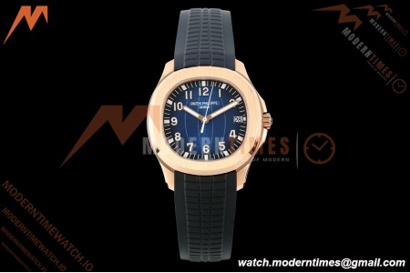 Patek Philippe - Aquanaut 40mm 5167R Gain Weight RG/RU Blu/Num DDF DD330