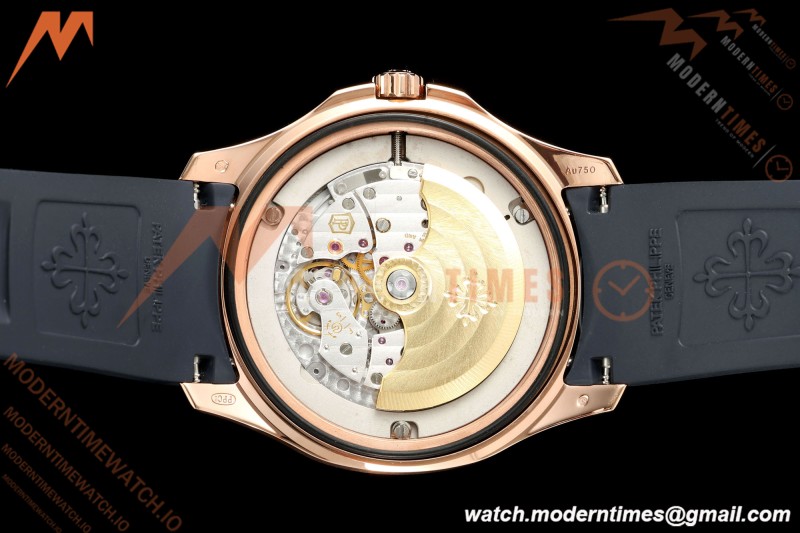 Patek Philippe - Aquanaut 40mm 5167R Gain Weight RG/RU Blu/Num DDF DD330 | 파텍 필립 - 아쿠아넛 40mm 5167R 게인 웨이트 RG/RU 블루/넘버 DDF DD330