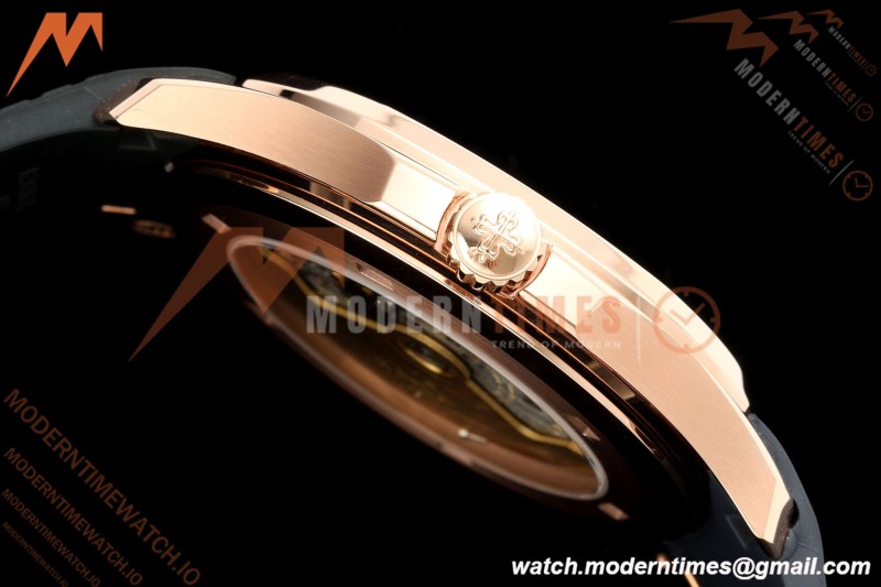 Patek Philippe - Aquanaut 40mm 5167R Gain Weight RG/RU Blu/Num DDF DD330 | 파텍 필립 - 아쿠아넛 40mm 5167R 게인 웨이트 RG/RU 블루/넘버 DDF DD330
