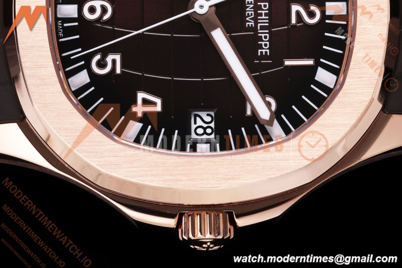 Patek Philippe - Aquanaut 40mm 5167R Gain Weight RG/RU Brn/Num DDF V2 DD324