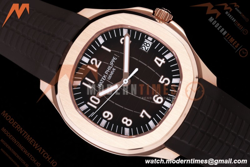 Patek Philippe - Aquanaut 40mm 5167R Gain Weight RG/RU Brn/Num DDF V2 DD324