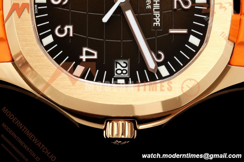 Patek Philippe - Aquanaut 40mm 5167R RG/ORN/RU Brown Dial BBF DPB330
