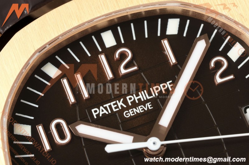Patek Philippe - Aquanaut 40mm 5167R RG/Brn/RU Brown Dial BBF DPB330