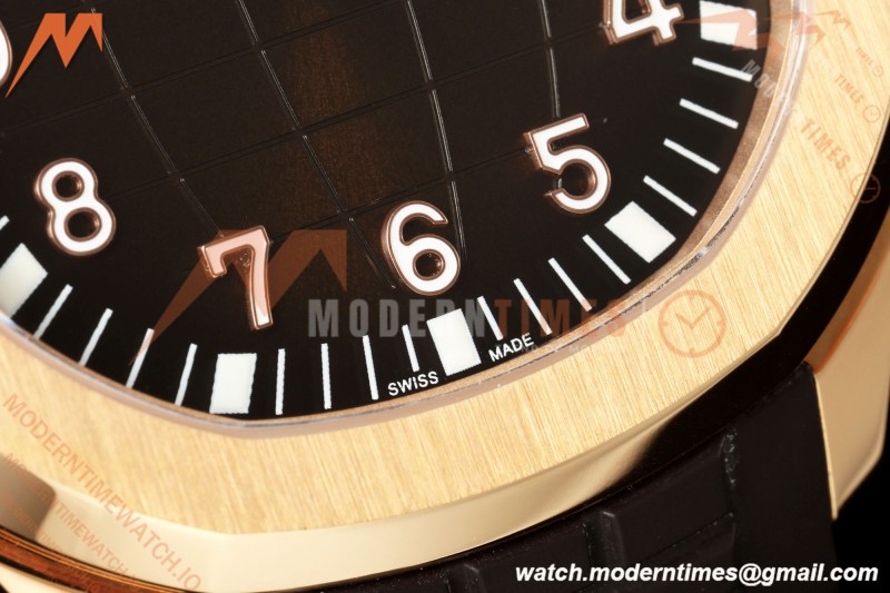 Patek Philippe - Aquanaut 40mm 5167R RG/Brn/RU Brown Dial BBF DPB330