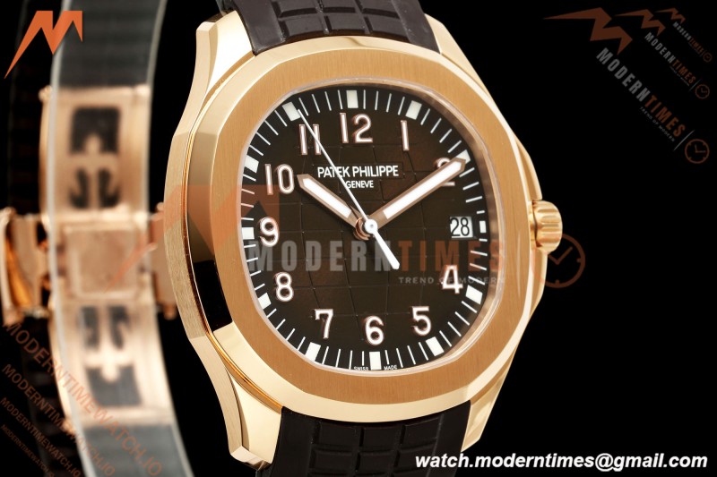 Patek Philippe - Aquanaut 40mm 5167R RG/Brn/RU Brown Dial BBF DPB330