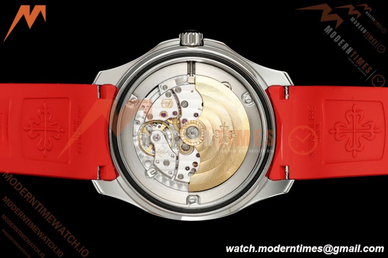 Patek Philippe - Aquanaut 40mm 5167A SS/Red/RU Black Dial BBF DPB330