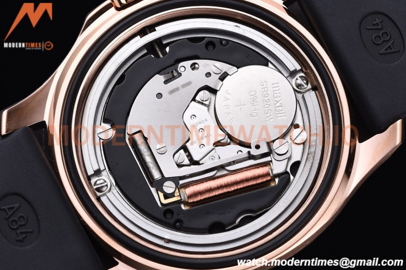 Patek Philippe - Aquanaut Lady 5068R 36mm Diamond RG/RU Black PPF Swiss Qtz