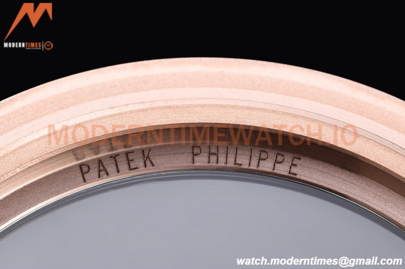 Patek Philippe - Aquanaut Lady 5068R 36mm Diamond RG/RU White PPF A324