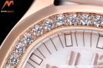 Patek Philippe - Aquanaut Lady 5068R 36mm Diamond RG/RU White PPF A324