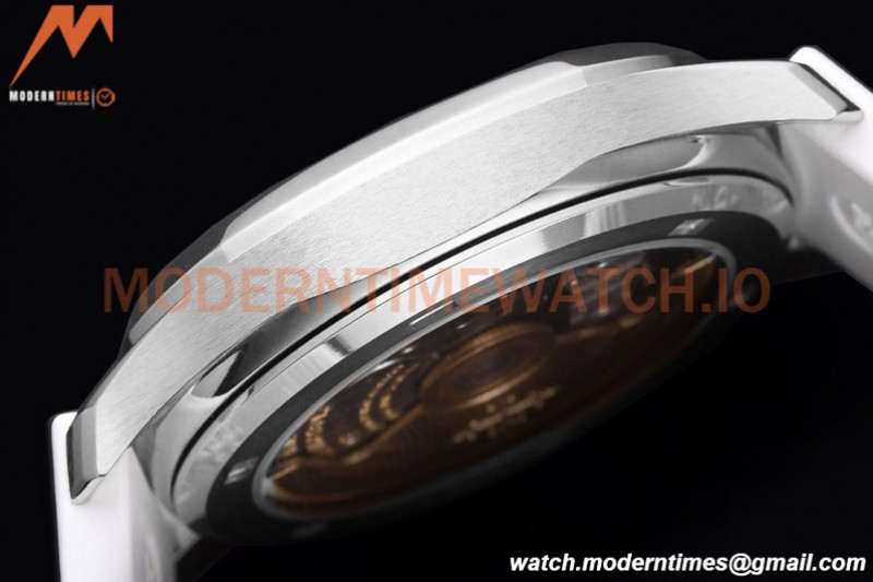 Patek Philippe - Aquanaut Lady 5067A 36mm Diamond SS/RU White PPF A324