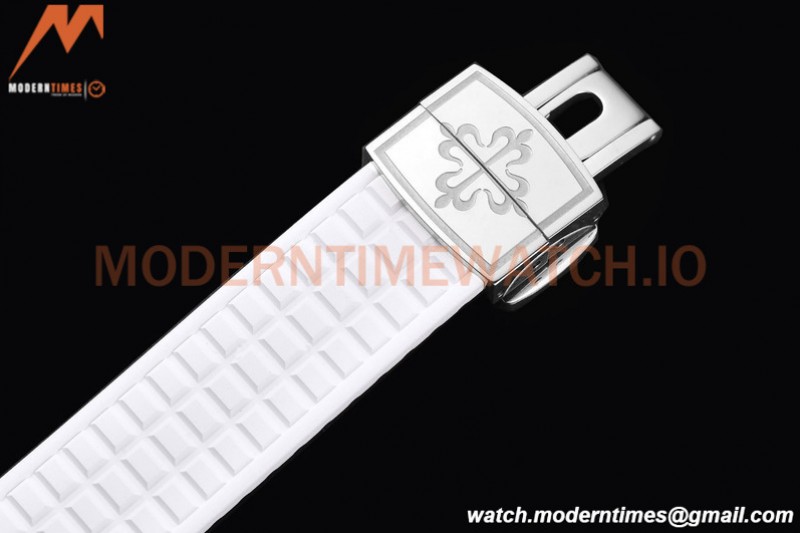 Patek Philippe - Aquanaut Lady 5067A 36mm Diamond SS/RU White PPF A324