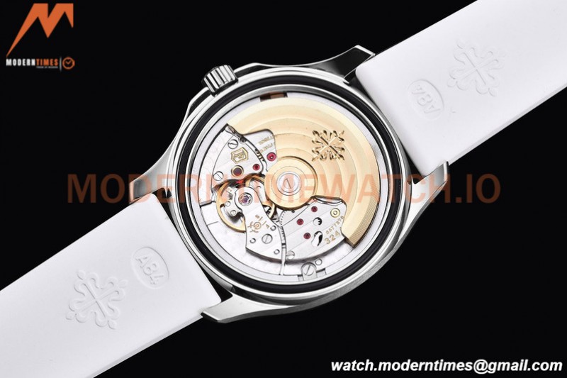 Patek Philippe - Aquanaut Lady 5067A 36mm Diamond SS/RU White PPF A324