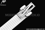 Patek Philippe - Aquanaut Lady 5067A 36mm Diamond SS/RU White PPF Swiss Quartz