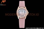 Patek Philippe - Aquanaut Lady 5072R 36mm Diamond RG/RU MOP PPF A324