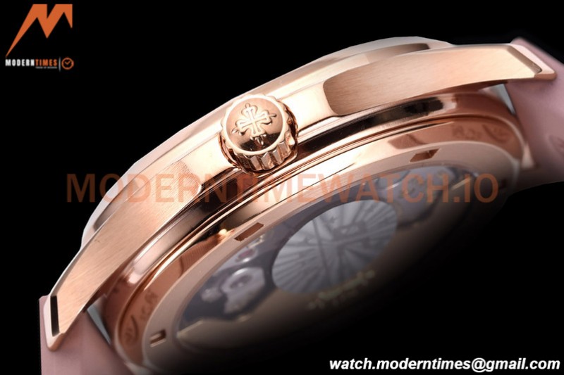 Patek Philippe - Aquanaut Lady 5072R 36mm Diamond RG/RU MOP PPF A324