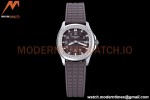 Patek Philippe - Aquanaut Lady 5067A 36mm Diamond SS/RU Brown PPF Swiss Quartz