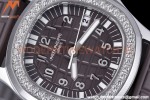 Patek Philippe - Aquanaut Lady 5067A 36mm Diamond SS/RU Brown PPF Swiss Quartz