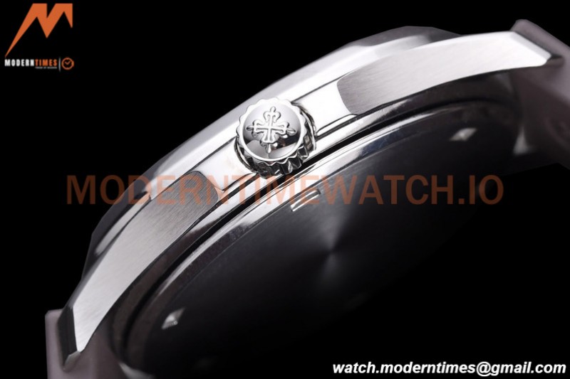 Patek Philippe - Aquanaut Lady 5067A 36mm Diamond SS/RU Brown PPF Swiss Quartz