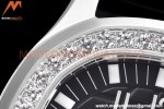 Patek Philippe - Aquanaut Lady 5067A 36mm Diamond SS/RU Black PPF Swiss Quartz