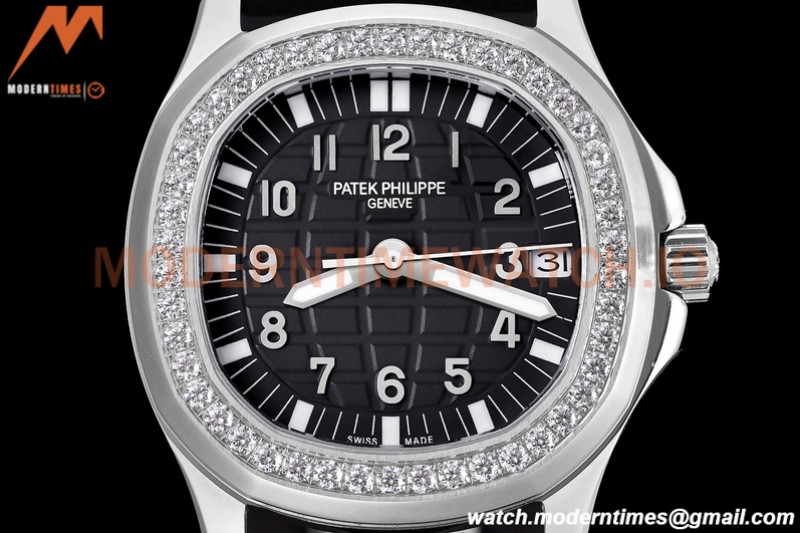 Patek Philippe - Aquanaut Lady 5067A 36mm Diamond SS/RU White PPF A324