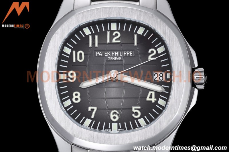 Patek Philippe - Aquanaut 5167A 40mm SS/SS Blk/Num ZF V3 A324