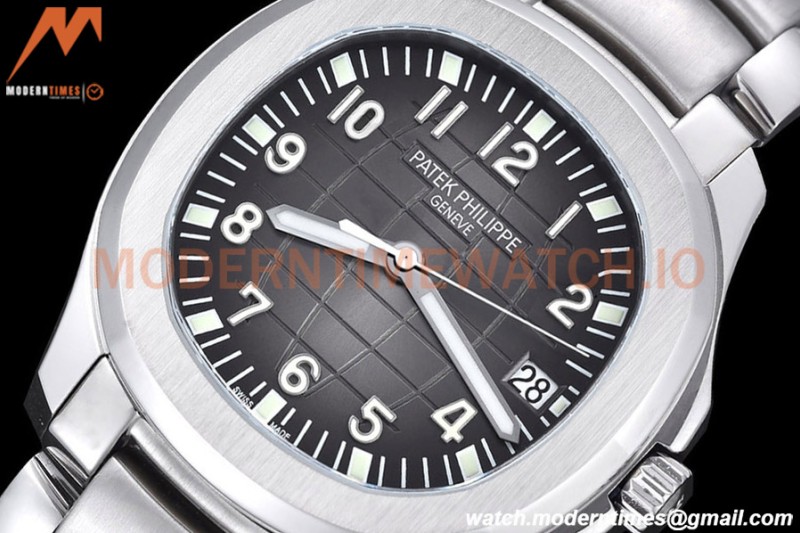 Patek Philippe - Aquanaut 5167A 40mm SS/SS Blk/Num ZF V3 A324
