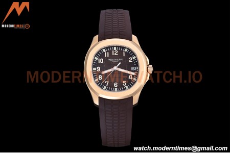 Patek Philippe - Aquanaut 5167R 40mm RG/RU Brown/Num ZF V3 A324