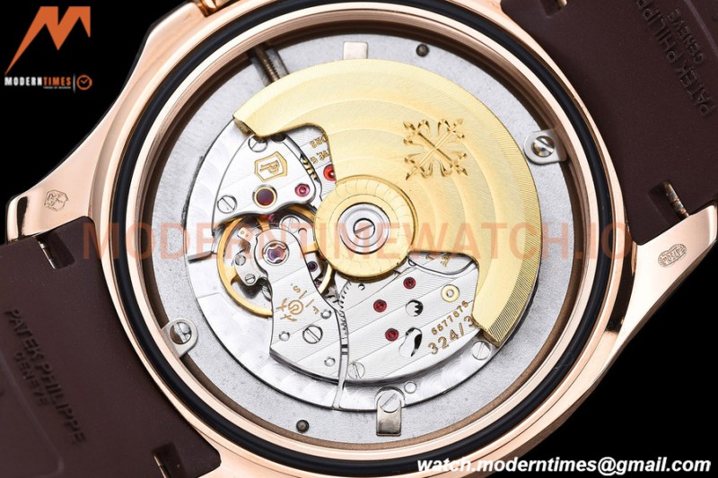 Patek Philippe - Aquanaut 5167R 40mm RG/RU Brown/Num ZF V3 A324