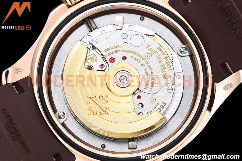 Patek Philippe - Aquanaut 5167R 40mm RG/RU Brown/Num ZF V3 A324