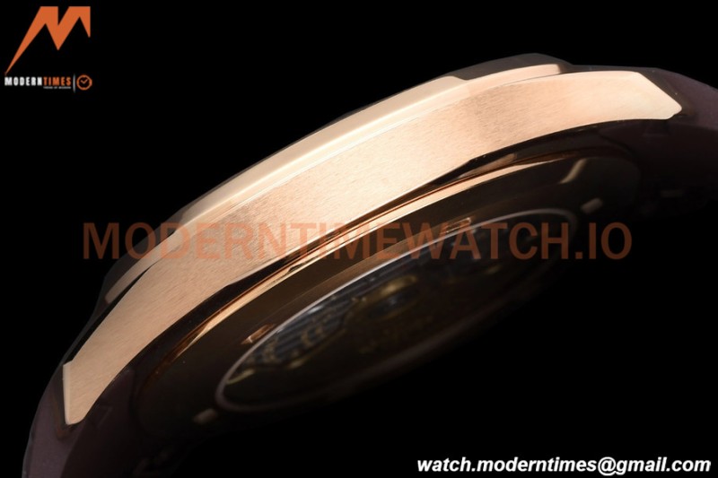 Patek Philippe - Aquanaut 5167R 40mm RG/RU Brown/Num ZF V3 A324