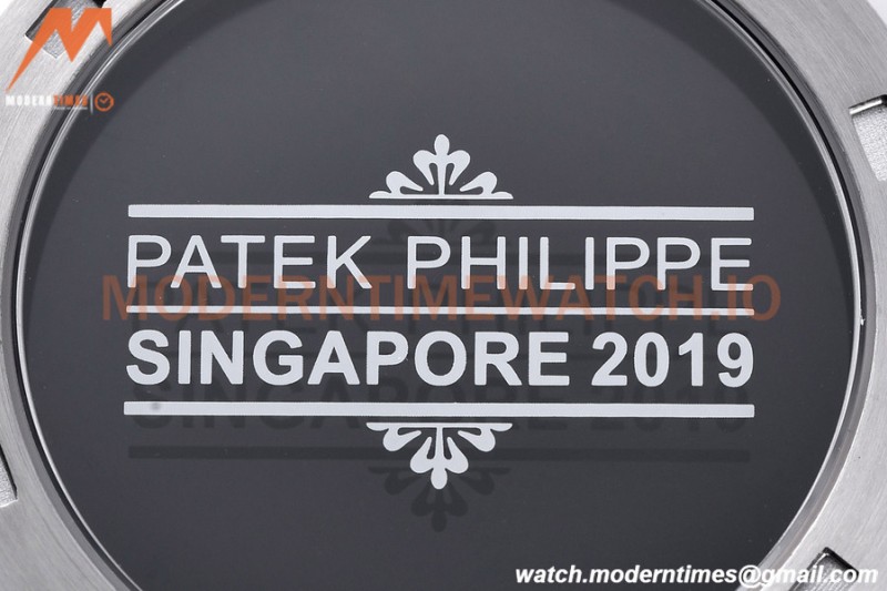 Patek Philippe - Aquanaut 5167A 40mm SGP Edn SS/Red RU Blk/Num ZF V3 A324