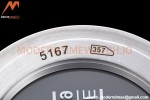 Patek Philippe - Aquanaut 5167A 40mm SGP Edn SS/Red RU Blk/Num ZF V3 A324