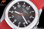Patek Philippe - Aquanaut 5167A 40mm SGP Edn SS/Red RU Blk/Num ZF V3 A324