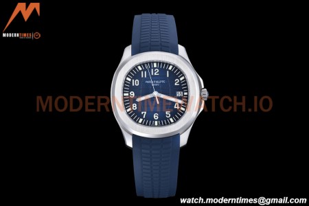 Patek Philippe - Aquanaut 5168G 42mm SS/Blue RU Blue/Num ZF V3 A324