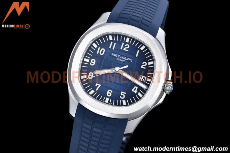 Patek Philippe - Aquanaut 5168G 42mm SS/Blue RU Blue/Num ZF V3 A324