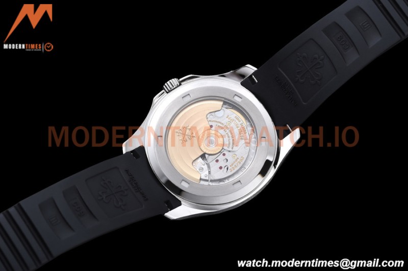 Patek Philippe - Aquanaut 5165A 38.5mm SS/RU Blk/Num ZF V3 A324
