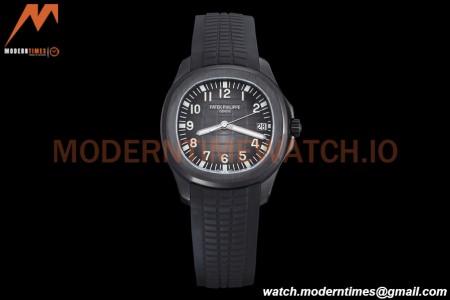 Patek Philippe - Aquanaut 5167A 40mm Black DLC/RU Blk/Num ZF V3 A324