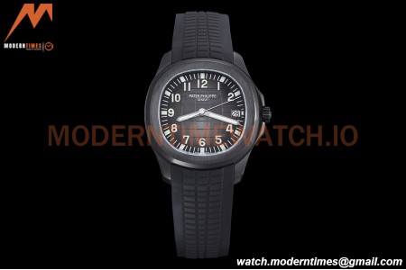 Patek Philippe - Aquanaut 5167A 40mm Black DLC/RU Blk/Num ZF V3 A324