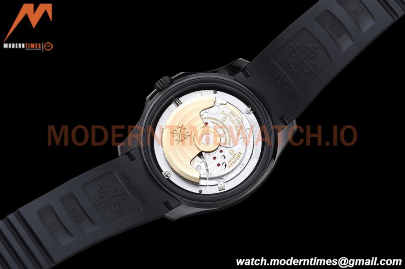 Patek Philippe - Aquanaut 5167A 40mm Black DLC/RU Blk/Num ZF V3 A324