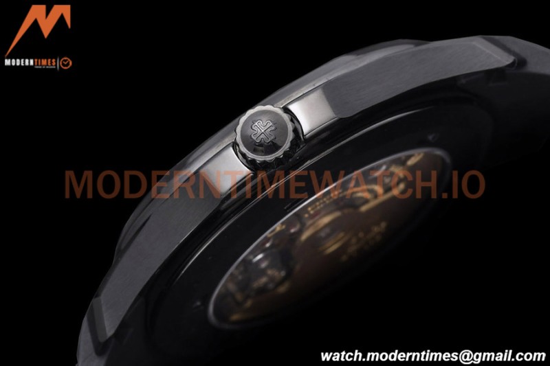 Patek Philippe - Aquanaut 5167A 40mm Black DLC/RU Blk/Num ZF V3 A324
