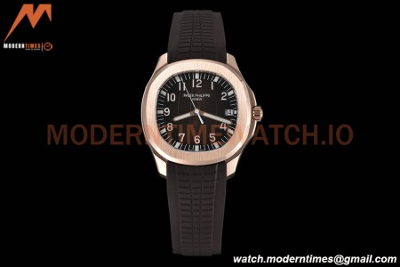 Patek Philippe - Aquanaut 5167R 40mm Tungsten Gain Weight RG/RU Brown/Num CTF A324